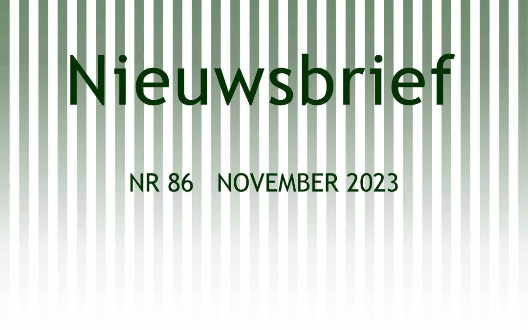 Nieuwsbrief november 2023