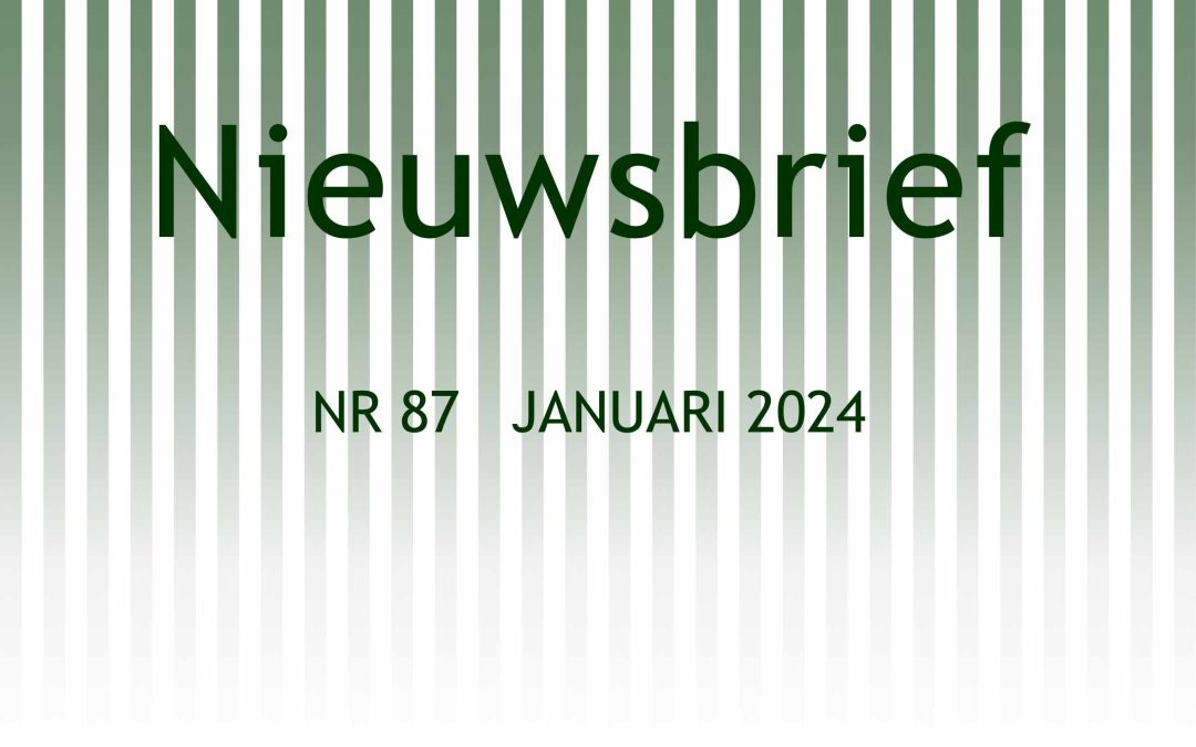 Nieuwsbrief januari 2024