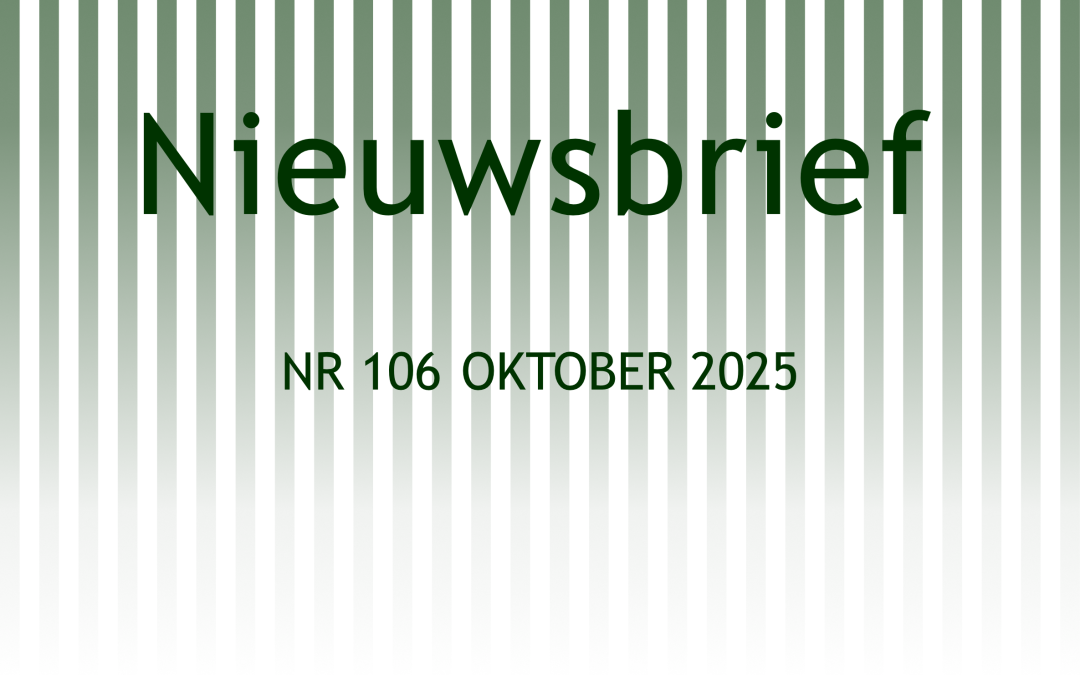 Nieuwsbrief Oktober 2025